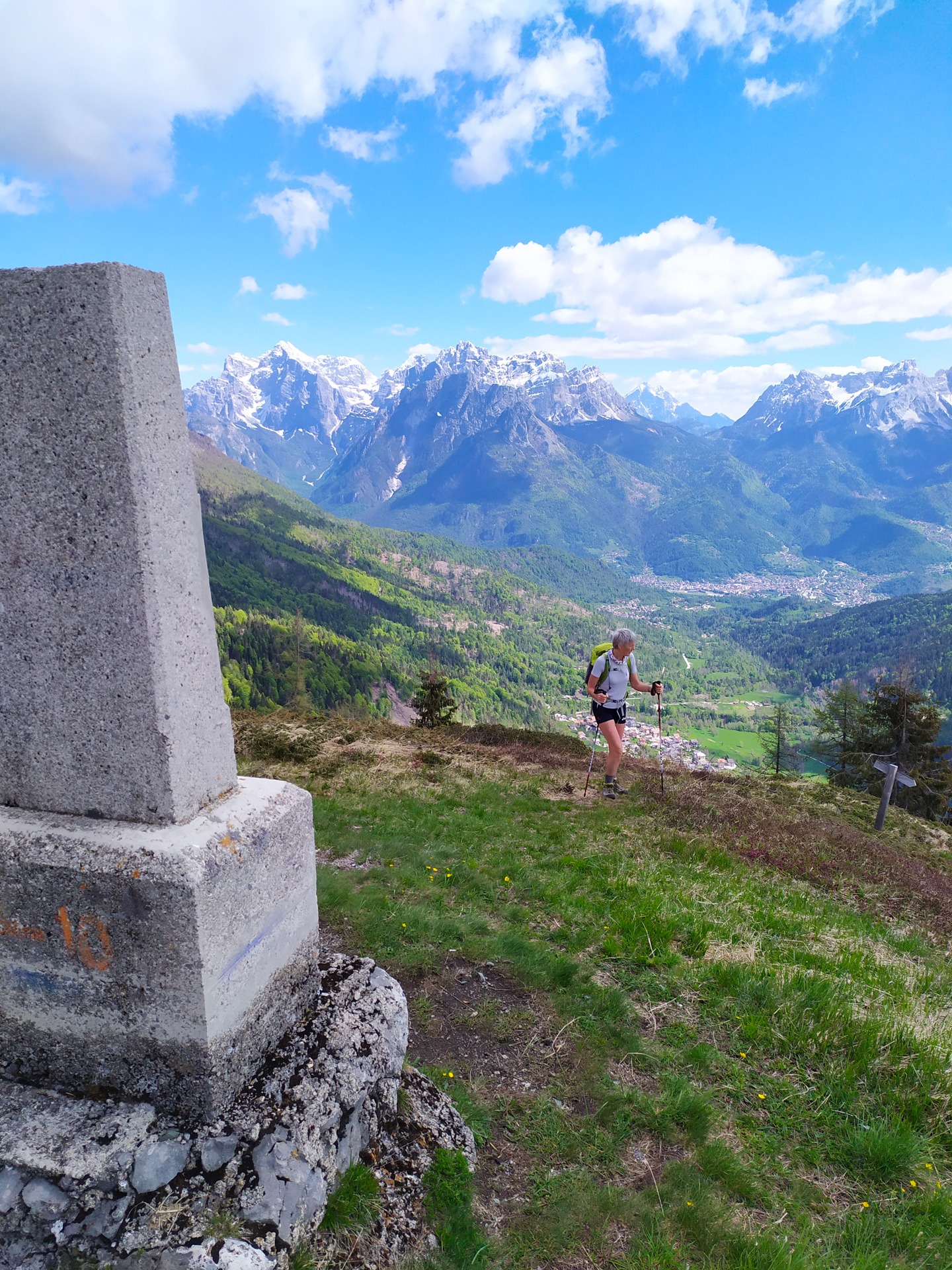 Col de Luna e Rifugio Scarpa da Frassenè