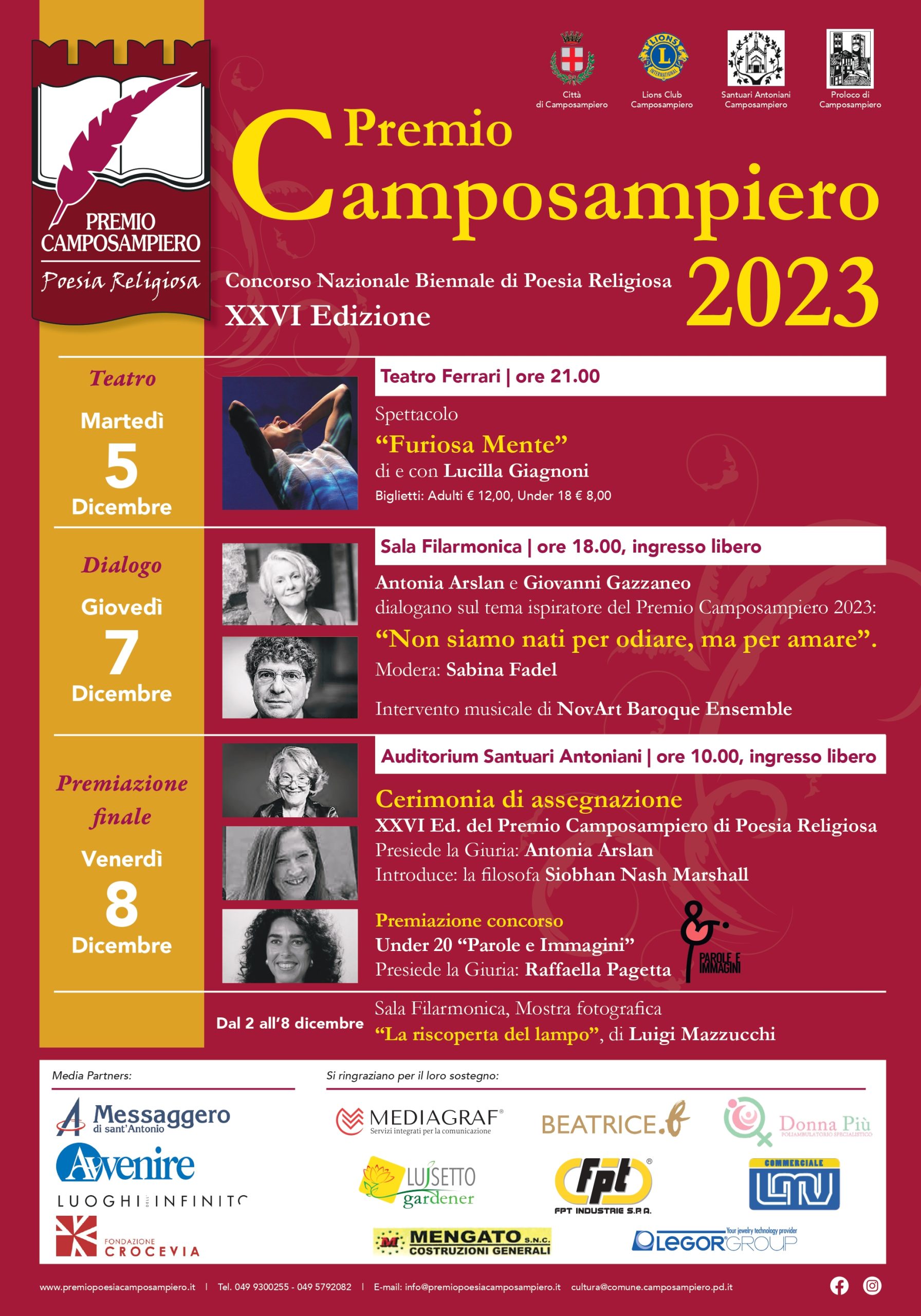 locandina Premio 2023 generale