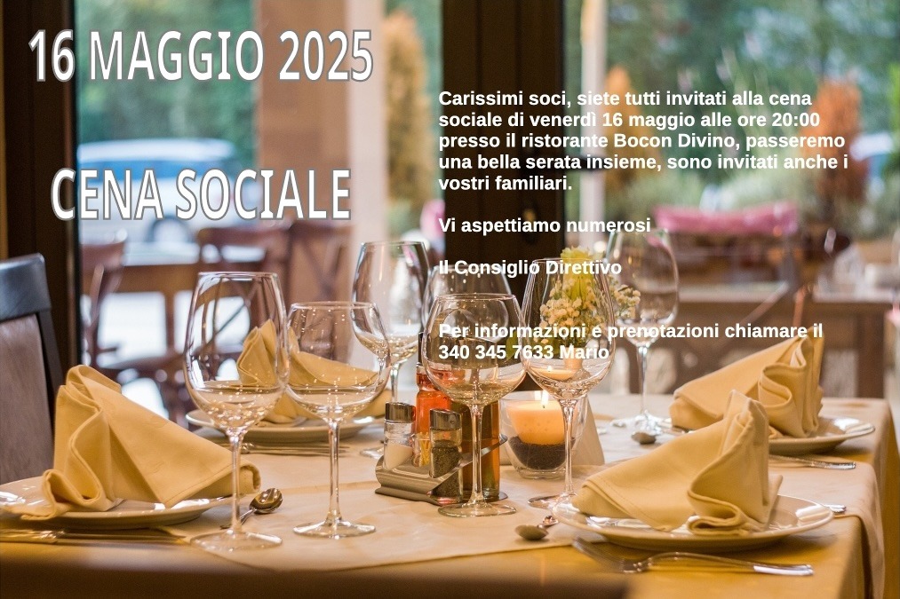 Cena sociale 2025